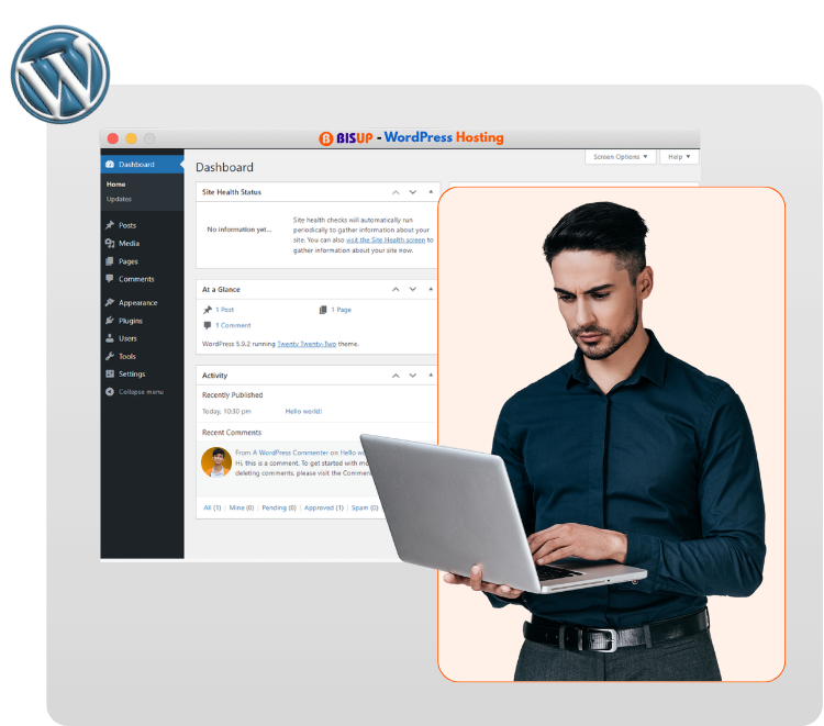 WordPress hosting Nepal - Best managed WordPress hosting in Nepal with NVMe SSD and LiteSpeed